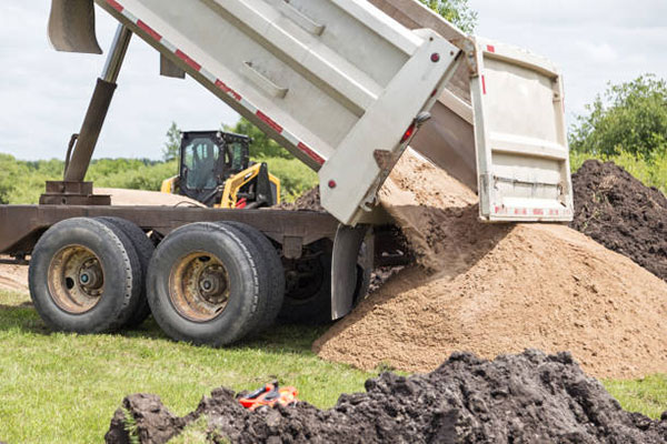 Landscaping Material Hauling